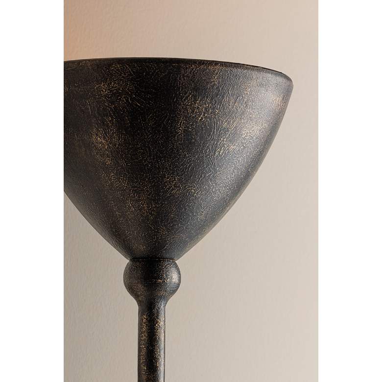 Image 6 Troy Lighting Vishal Wall Sconce 7.75" in Black Patina Gold more views