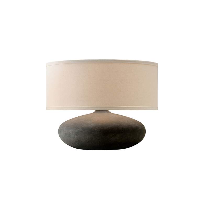 Image 1 Troy Lighting Zen 14 inch High Alabastrino Ceramic Accent Table Lamp