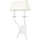 Troy Lomita 22" High White Finish Two Light Wall Sconce