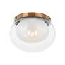 2_Troy Magma 14 1/4" Wide Patina Brass Ceiling Light