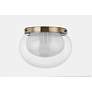3_Troy Magma 14 1/4" Wide Patina Brass Ceiling Light more views