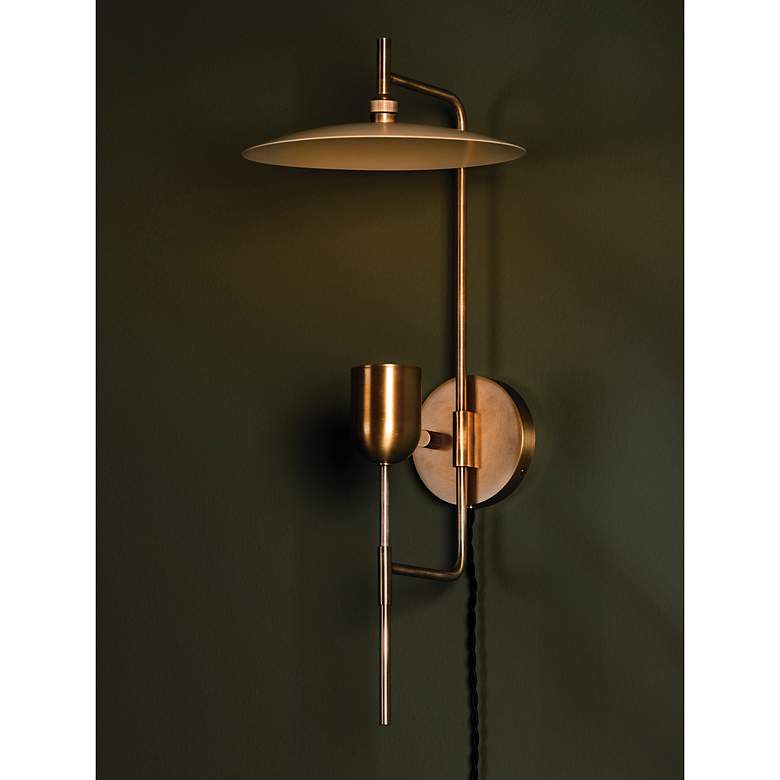 Image 1 Troy Manti 19.5In 1 Light Plug-In Sconce