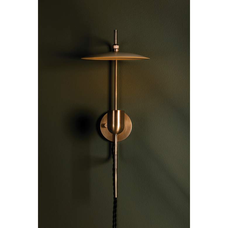 Image 3 Troy Manti 19.5In 1 Light Plug-In Sconce more views