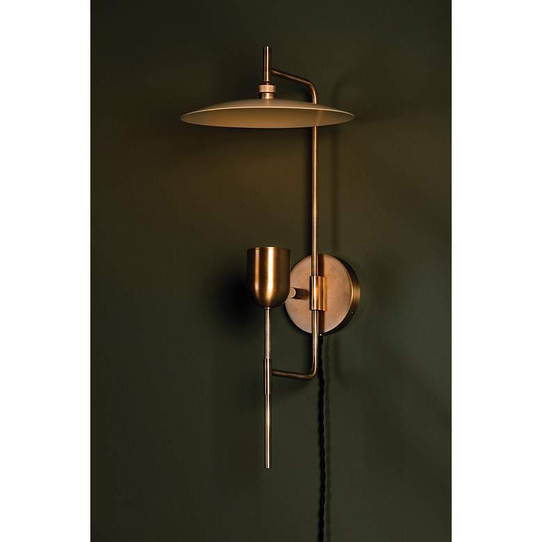 Image 4 Troy Manti 19.5In 1 Light Plug-In Sconce more views
