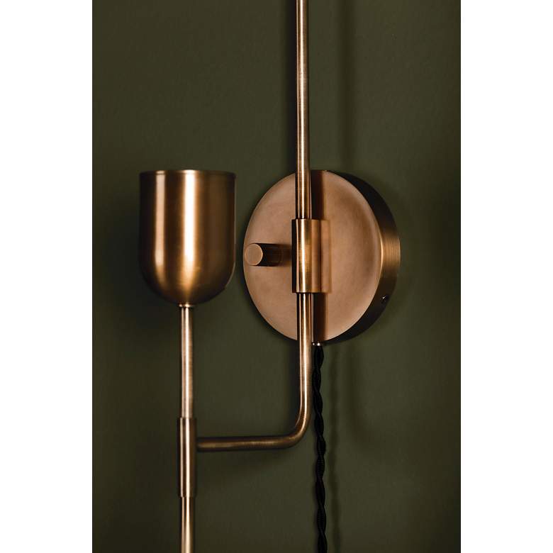 Image 5 Troy Manti 19.5In 1 Light Plug-In Sconce more views