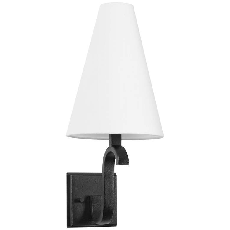 Image 1 Troy Melor 13" Steel 1 Lt Sconce