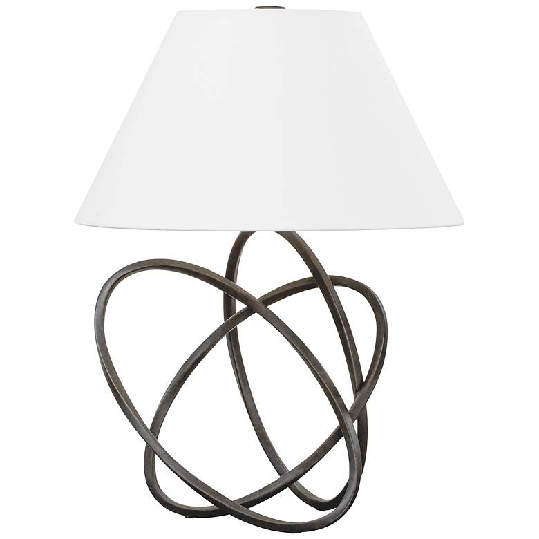 Image 1 Troy Miles 38" Iron/Steel One Lt Table Lamp