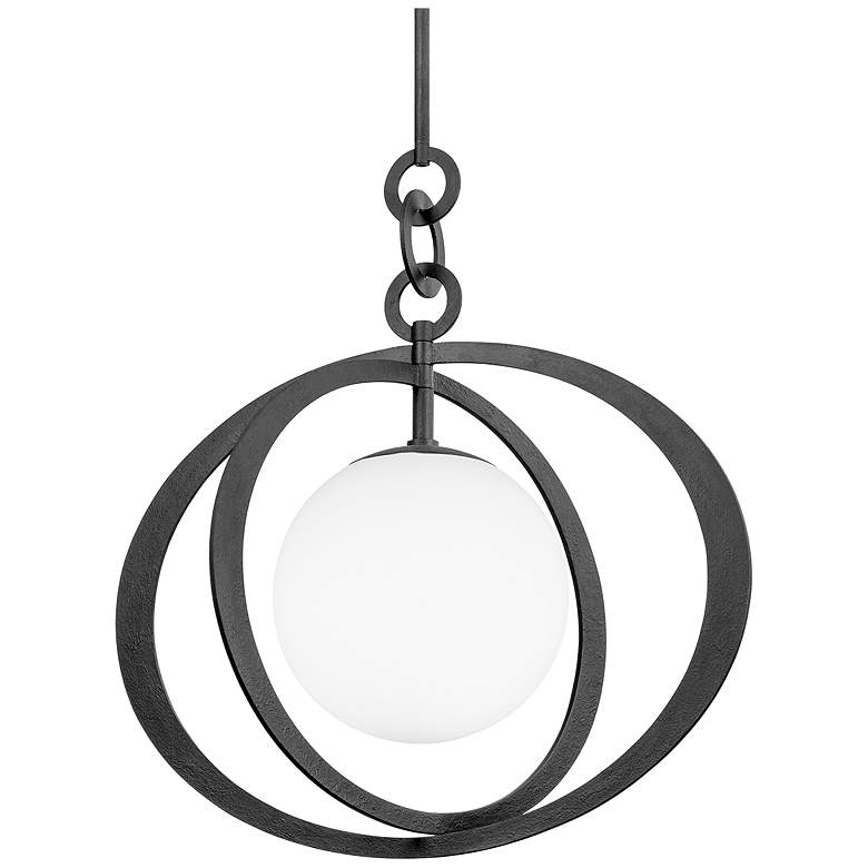 Image 1 Troy Olancha 64" Steel 1 Lt Pendant