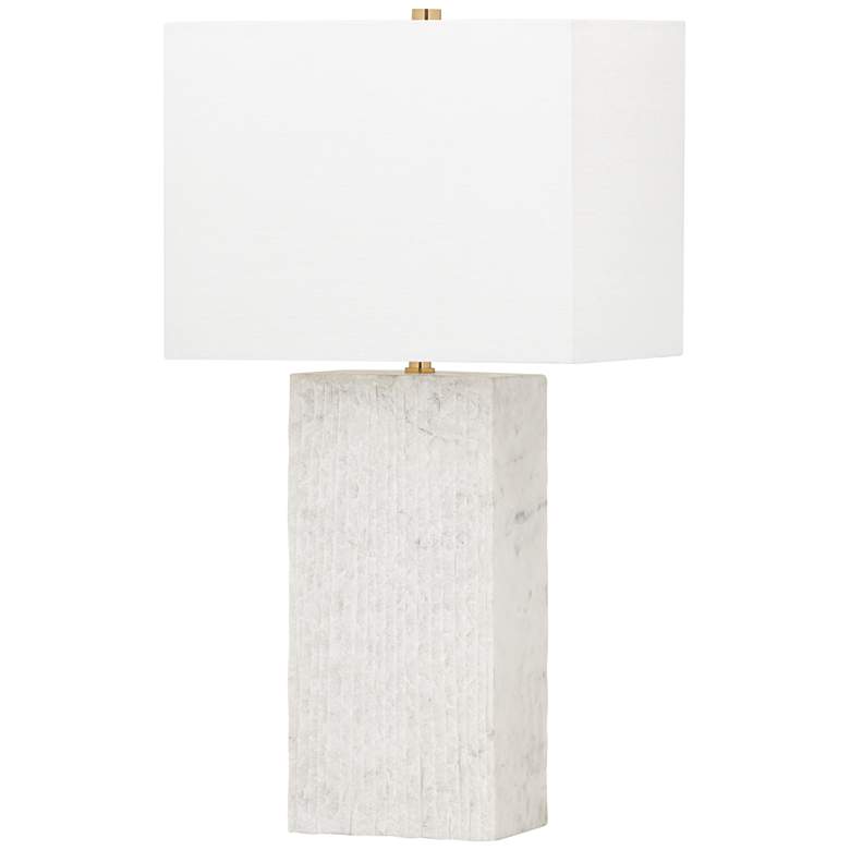 Image 1 Troy Seismic 29 inch Stone 1 Lt Table Lamp