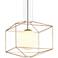 Troy Silhouette 25" Wide Gold Leaf Modern Pendant Light