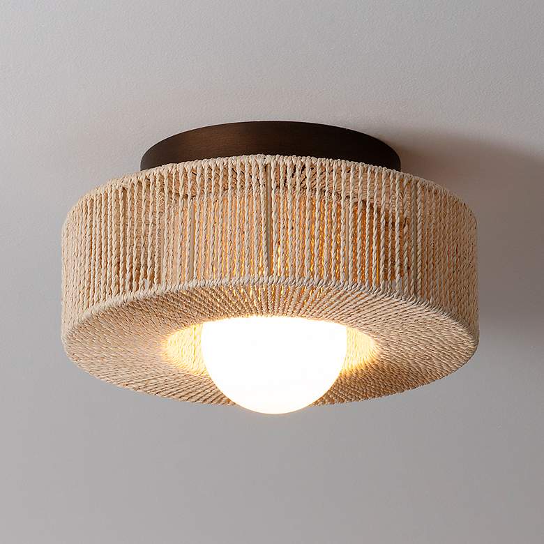 Image 1 Troy-Standard Coleman 14 inch 1 Lt. Flush Mount