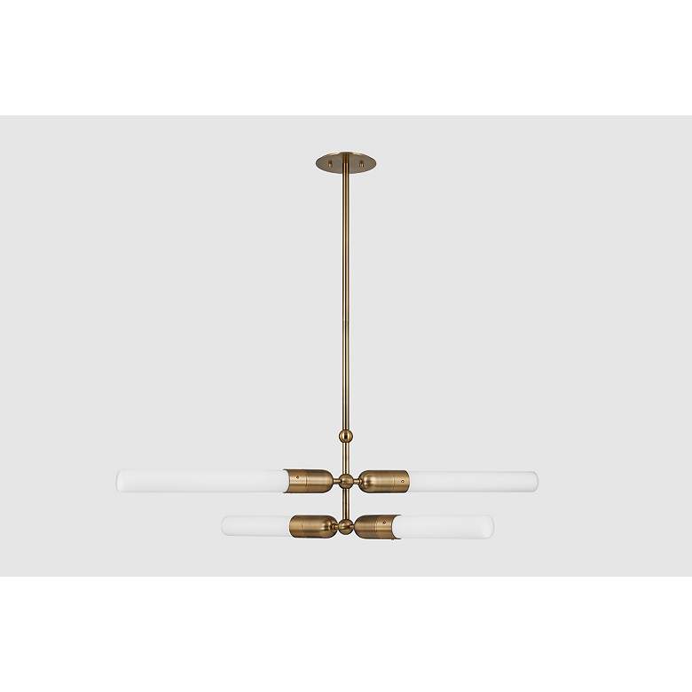 Image 5 Troy-Standard Darby 36.75 inch 4 Lt. Chandelier more views