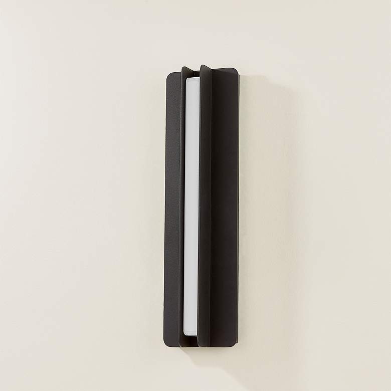 Image 4 Troy-Standard Dune 15 inch 1 Lt. Wall Sconce more views