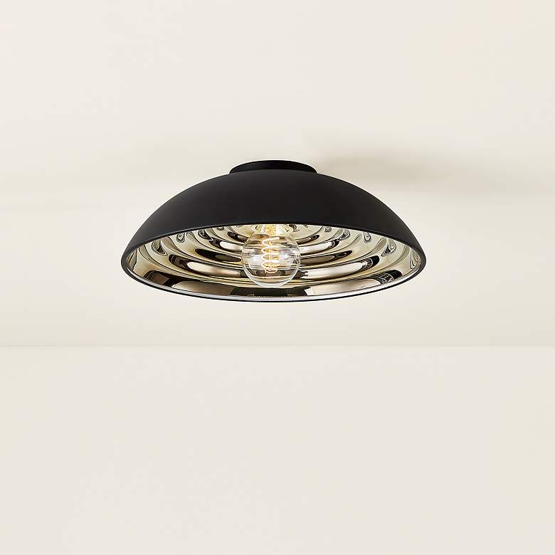 Image 6 Troy-Standard Eclipse 16.25 inch 1 Lt. Flush Mount more views