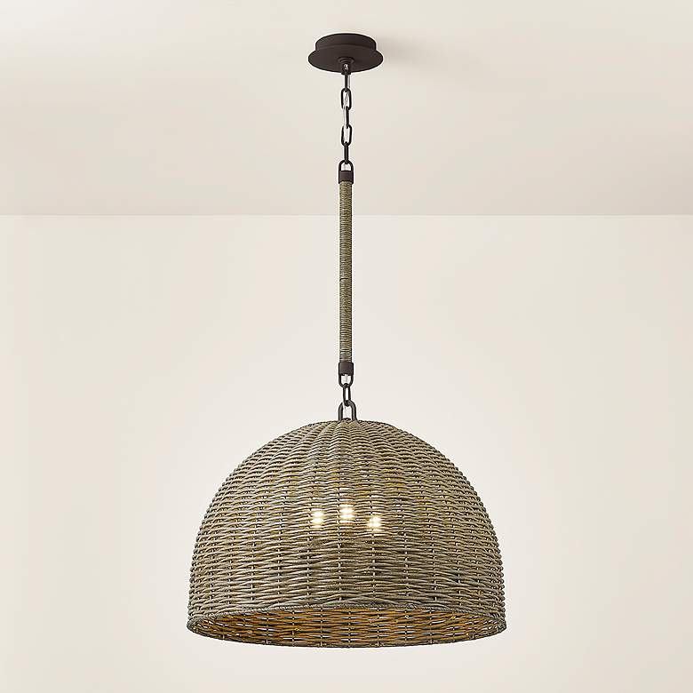 Image 1 Troy-Standard Huxley 24 inch 3 Lt. Pendant