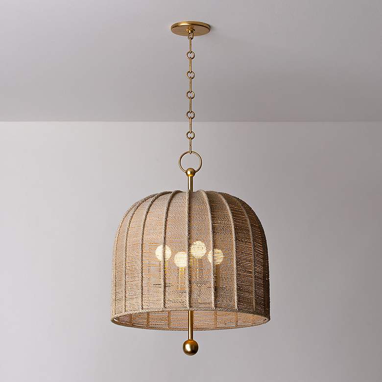 Image 1 Troy-Standard Lonnie 20 inch 4 Lt. Pendant