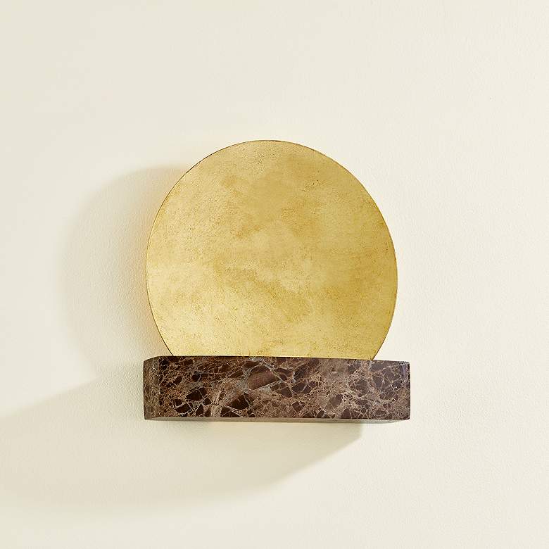 Image 3 Troy-Standard Rune 11 inch 1 Lt. Wall Sconce more views