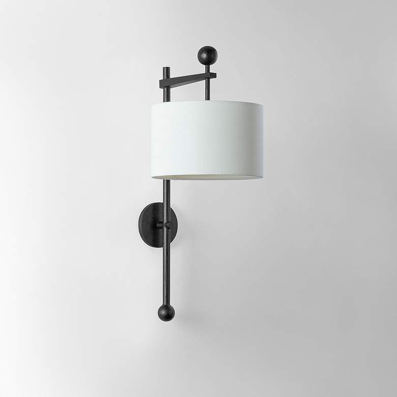 Image 2 Troy-Standard Tisbury 11 inch 1 Lt. Plug-in Sconce more views