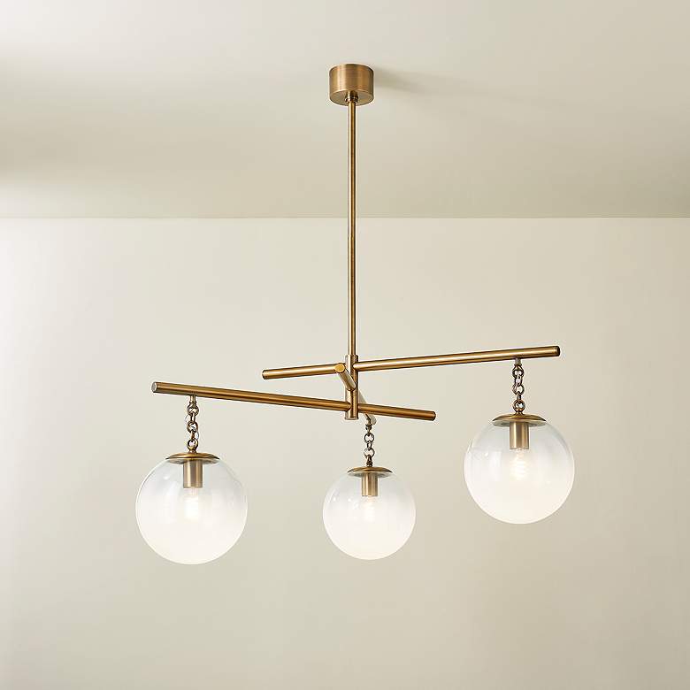 Image 3 Troy-Standard Wade 44.25 inch 3 Lt. Chandelier more views
