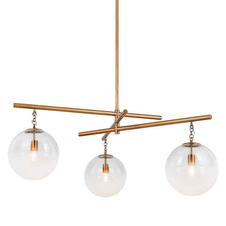 Image 2 Troy-Standard Wade 59 inch 3 Lt. Chandelier