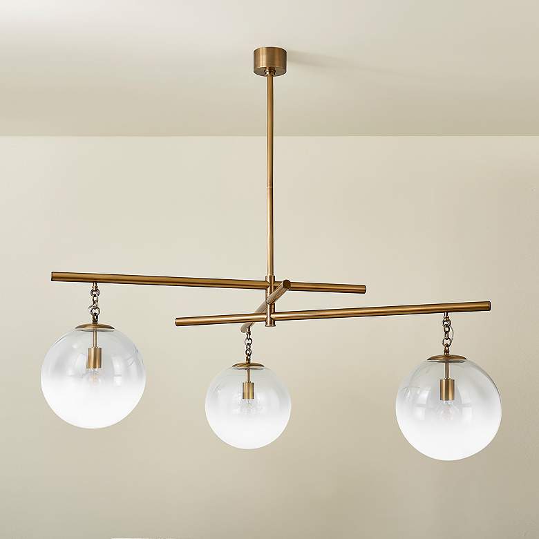 Image 5 Troy-Standard Wade 59 inch 3 Lt. Chandelier more views