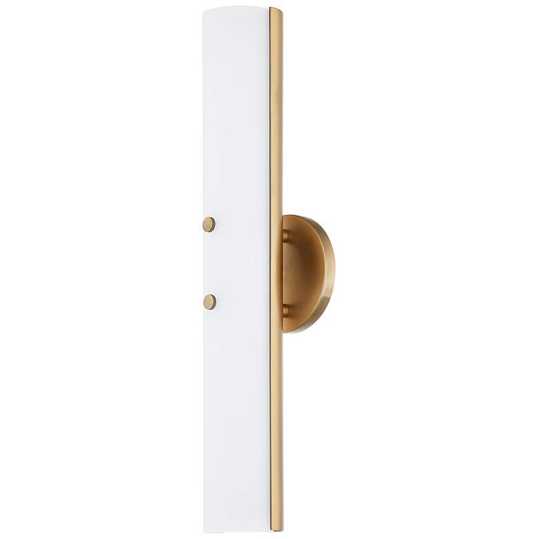 Image 1 Troy Titus 24" Steel 1 Lt Wall Sconce