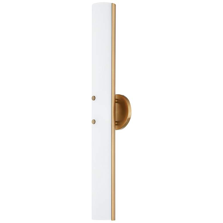 Image 1 Troy Titus 9.5 inch Steel 1 Lt Wall Sconce