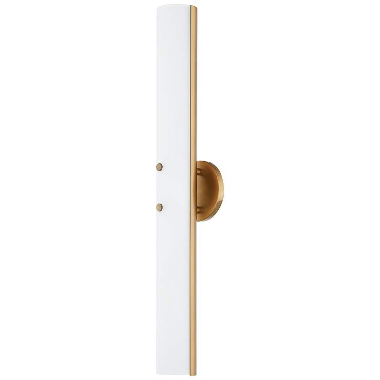 Image 1 Troy Titus 9.5" Steel 1 Lt Wall Sconce