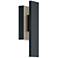 Tru 24" High Black LED Outdoor Wall Light