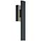 Tru 36" High Black LED ADA Outdoor Wall Light