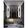 2_Tru 48" High Black LED Outdoor Wall Light more views