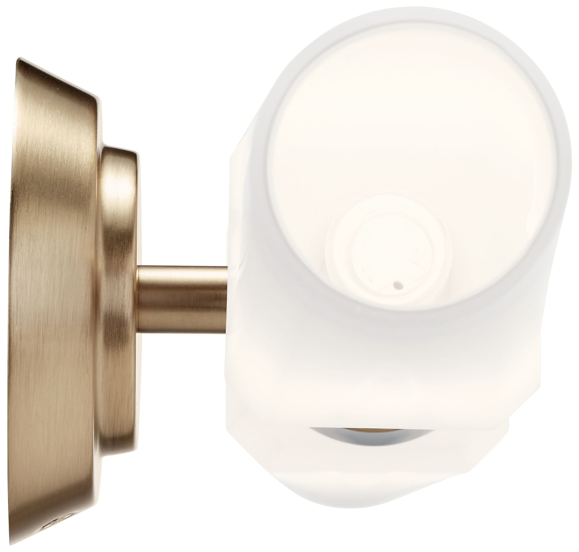 Image 5 Truby 20 3/4" Wide Champagne Bronze 2-Light Bath Light more views