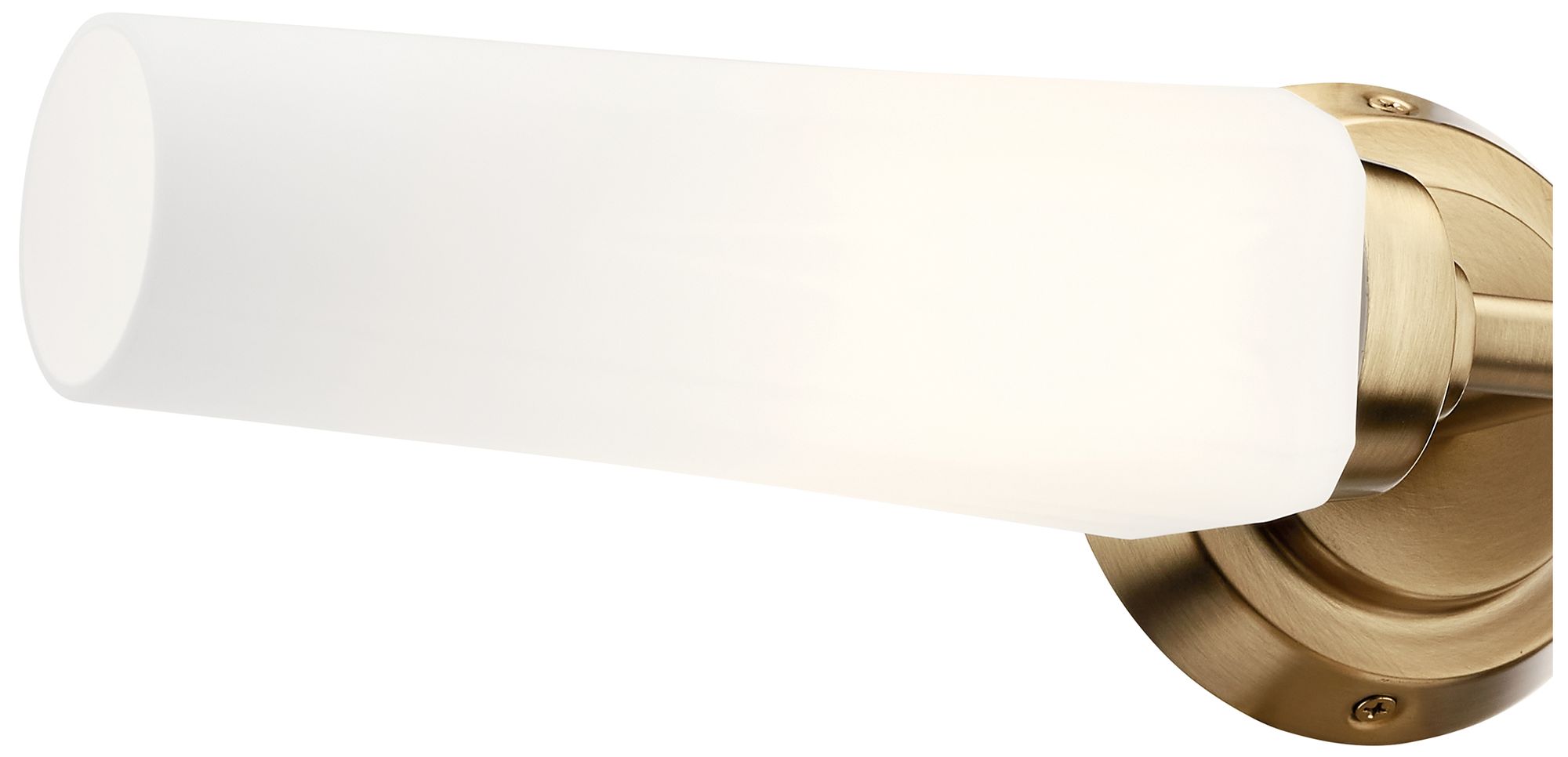 Image 6 Truby 20 3/4" Wide Champagne Bronze 2-Light Bath Light more views