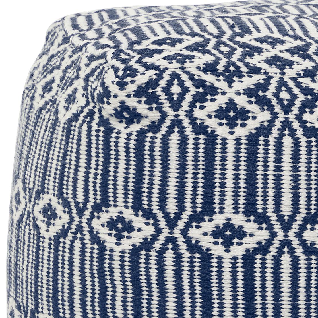 Red country toile pouf outlets ottoman, toile pouf ottoman, red and white pouf, red pouf ottoman, toile pouf, blue toile pouf, blue and white pouf