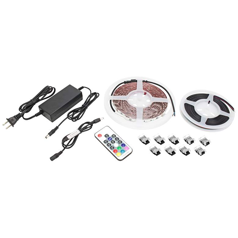 Image 1 Trulux 16.4-Foot RGB LED Tape Light Kit