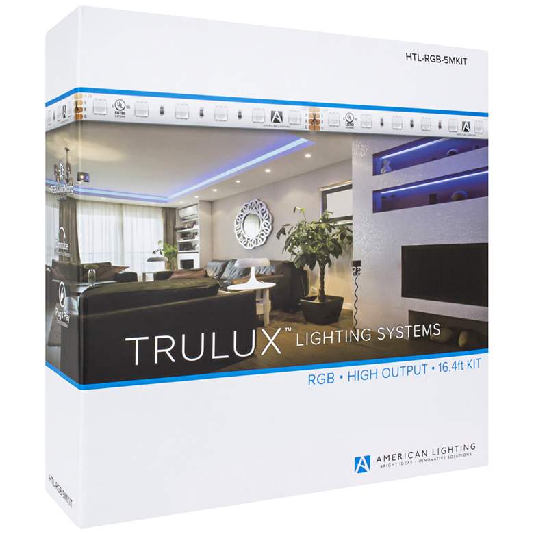 Image 4 Trulux 16.4-Foot RGB LED Tape Light Kit more views