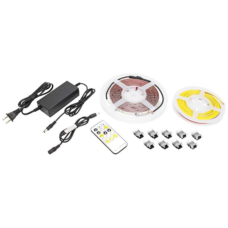 Image 1 Trulux 16.4-Foot Tunable CCT High Output LED Tape Light Kit