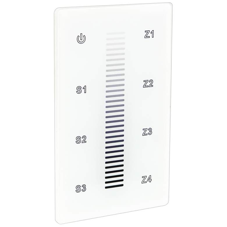 Image 1 Trulux Radio Frequency 1-4 Zones Back-Lit Touch Wall Dimmer
