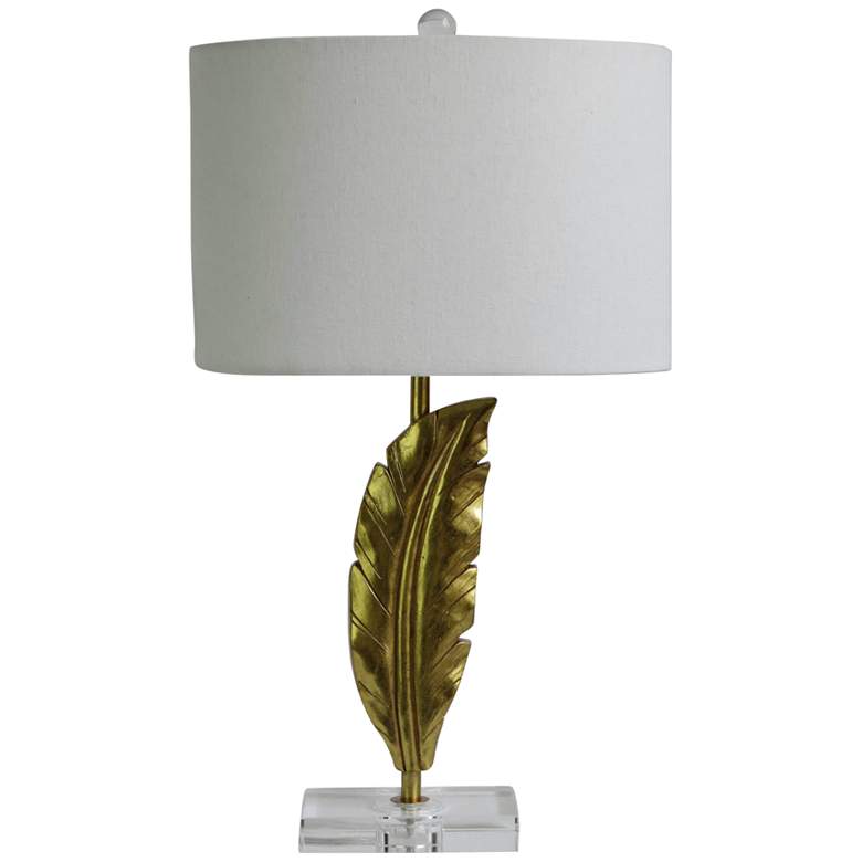 Image 1 Trumball Gold Quill Table Lamp