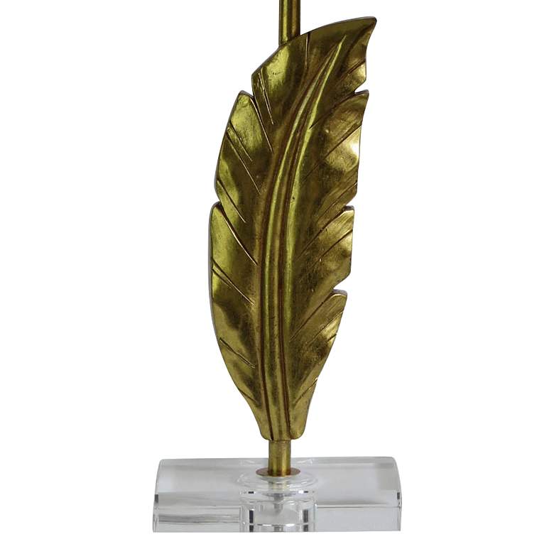 Image 2 Trumball Gold Quill Table Lamp more views