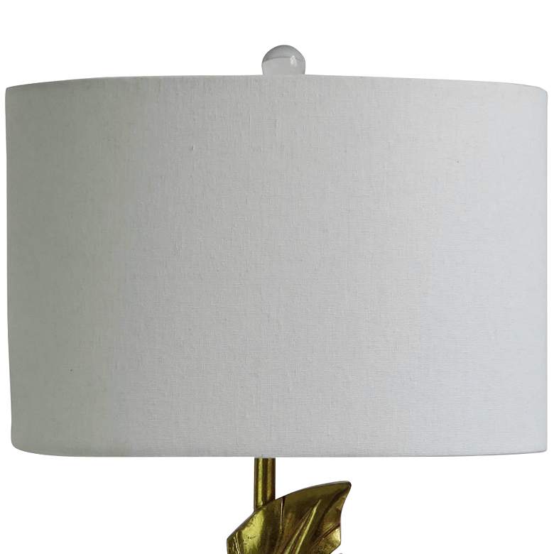 Image 3 Trumball Gold Quill Table Lamp more views