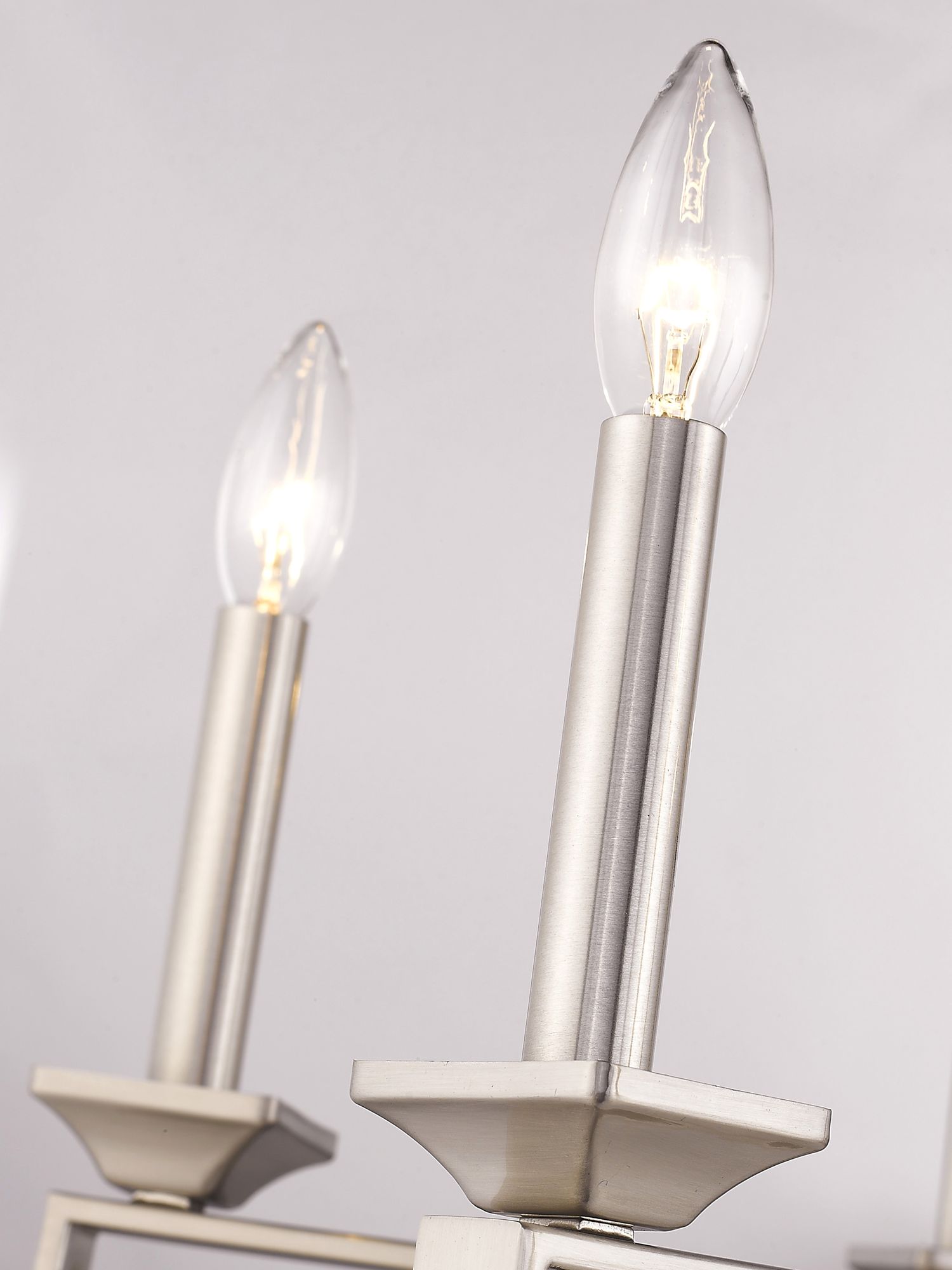 Trumbull 26" Wide Brushed Nickel 6-Light Chandelier