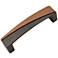 Trumbull Cafè Bronze Metal 4 1/4" Wide Cabinet Pull