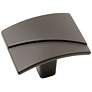 Trumbull Oil-Rubbed Bronze 1 1/2"W Rectangular Cabinet Knob
