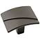 Trumbull Oil-Rubbed Bronze 1 1/2"W Rectangular Cabinet Knob