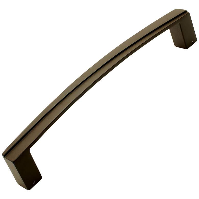 Image 1 Trumbull Oil-Rubbed Bronze Metal 13" Wide Appliance Pull
