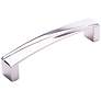 Trumbull Polished Nickel Metal 5 1/2" Wide Cabinet Pull