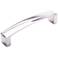 Trumbull Polished Nickel Metal 5 1/2" Wide Cabinet Pull