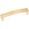 Trumbull Satin Brass Metal 5 1/2" Wide Cabinet Pull