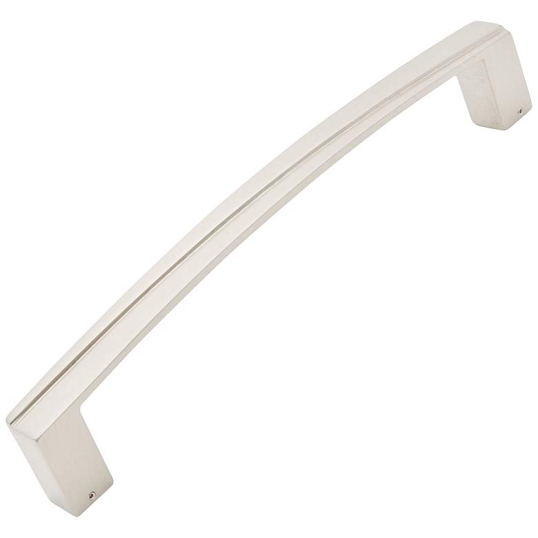 Image 1 Trumbull Satin Nickel Metal 13" Wide Appliance Pull